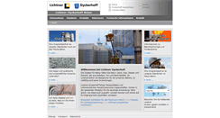 Desktop Screenshot of lichtner.dyckerhoff.de
