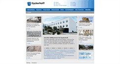 Desktop Screenshot of dyckerhoff.com